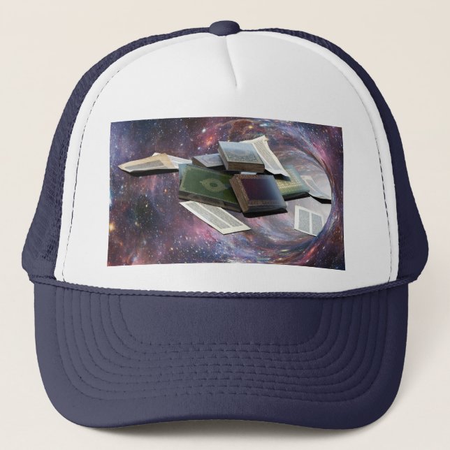Casquette Wormhole de livre (Devant)