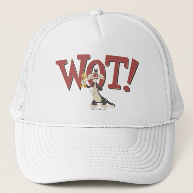 Casquette "Wot !" SYLVESTER™ & TWEETY™ Hypnotisé (Devant)