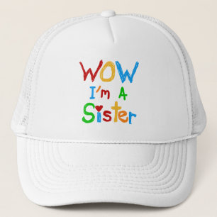 Casquette WOW Je suis une Soeur T-shirts et GIfts