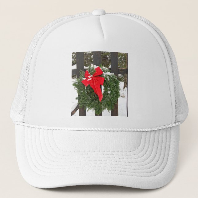 Casquette Wreath de Noël (Devant)