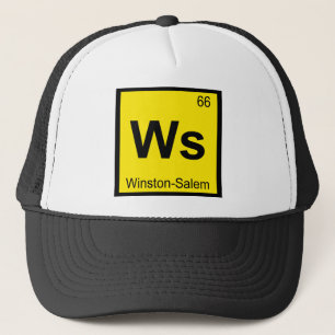 Casquette Ws - Winston-Salem Caroline du Nord Symbole de chi