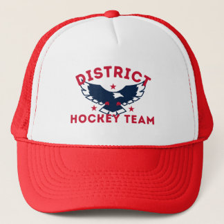 Casquette WSH D.C. Sports "Équipe de hockey de district" Cha