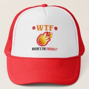 Casquette WTF - Où est The Fireball ?