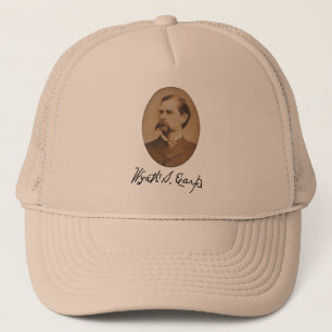 Casquette Wyatt Earp Portrait and Signature