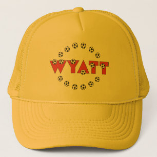 Casquette Wyatt en rouge du football