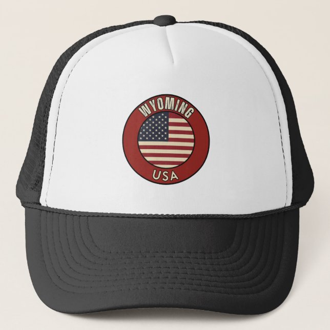 Casquette Wyoming États-Unis d'Amérique  (Devant)