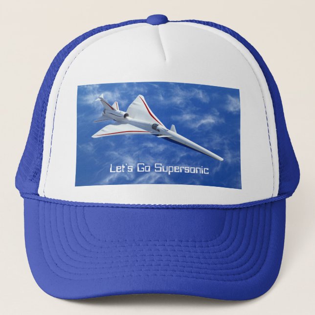 Casquette X-59 Avion à réaction supersonique à faible poussé (Devant)