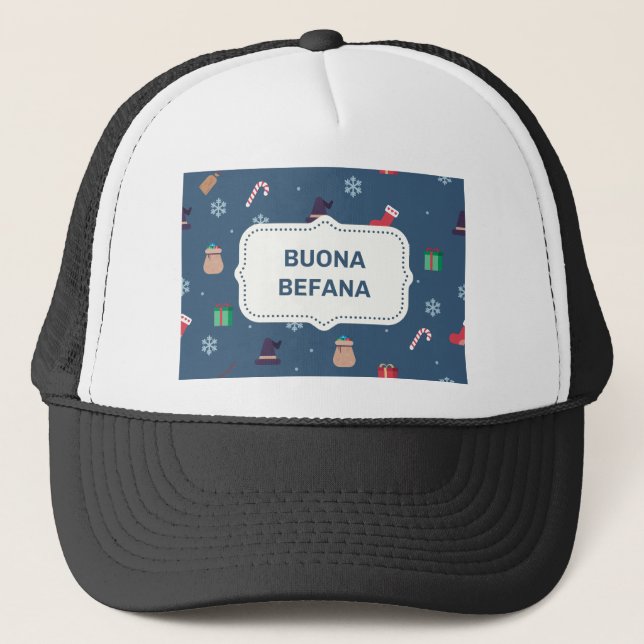 Casquette xmas buona Befana (Devant)