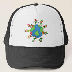 Casquette xmas santa claus elves