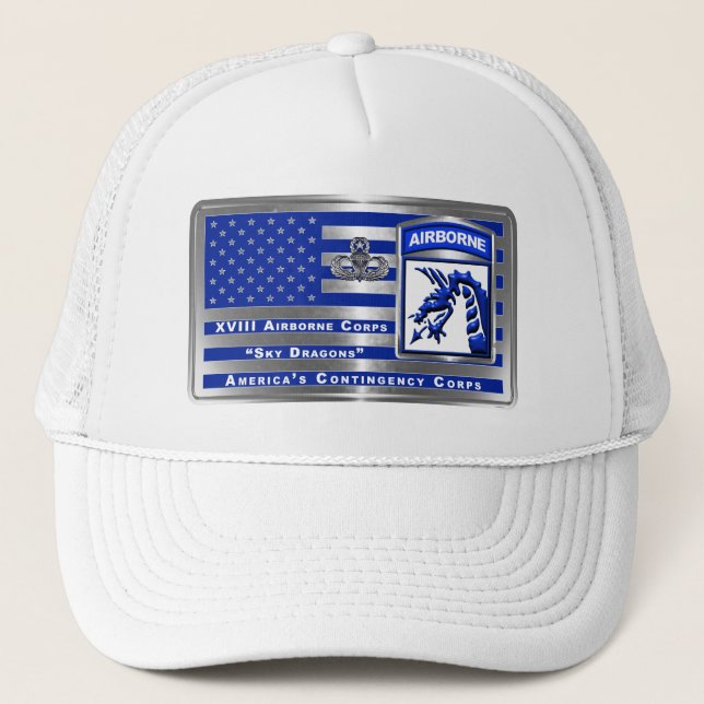 Casquette XVIIIe corps aéroporté (Devant)