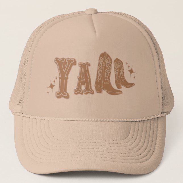 Casquette Ya'll Cute Southern Trucker Hat (Devant)