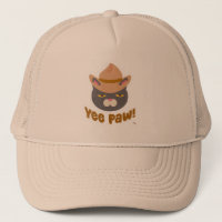 Yee Paw Chapeau de Cowboy Mignon Art de Pays Amusa