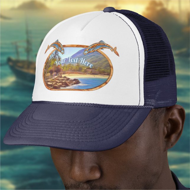 Casquette Yelapa Beach Fishing 761 (Créateur téléchargé)