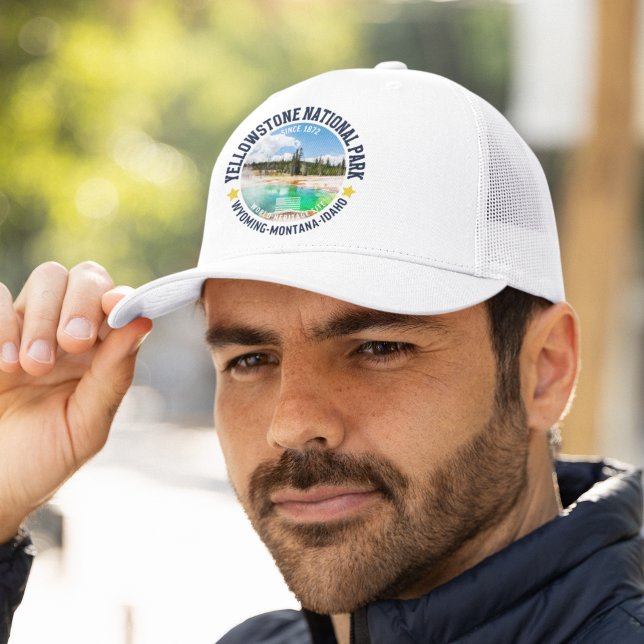 Casquette Yellowstone National Park Wyoming U..S.A. (Créateur téléchargé)