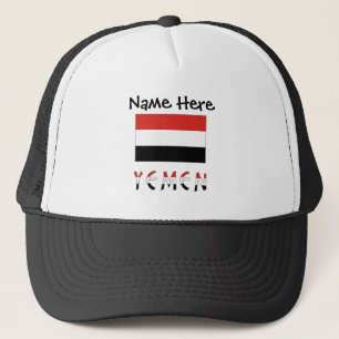 Casquette Yémen Drapeau Yéménite Personnalisé