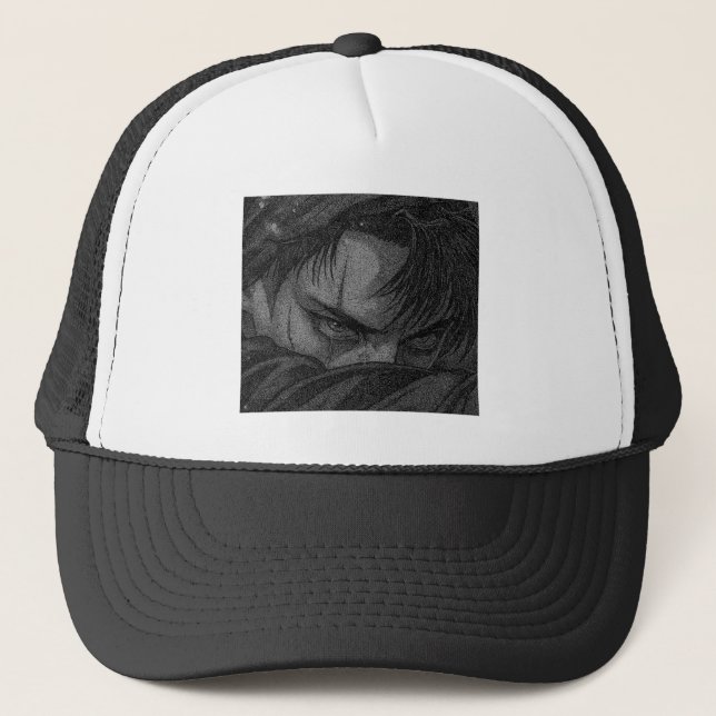 Casquette yeux foncés (Devant)