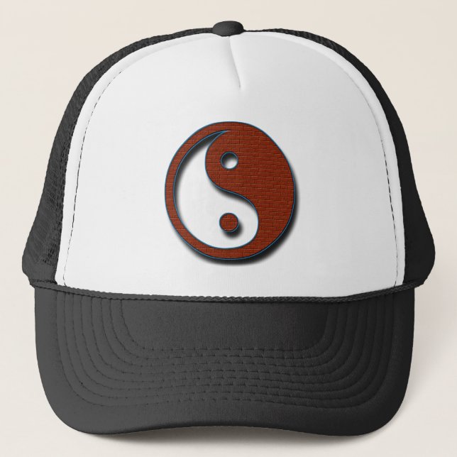 Casquette Yin Yang par Shirley Taylor (Devant)