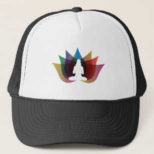Casquette Yoga à fleurs de Lotus