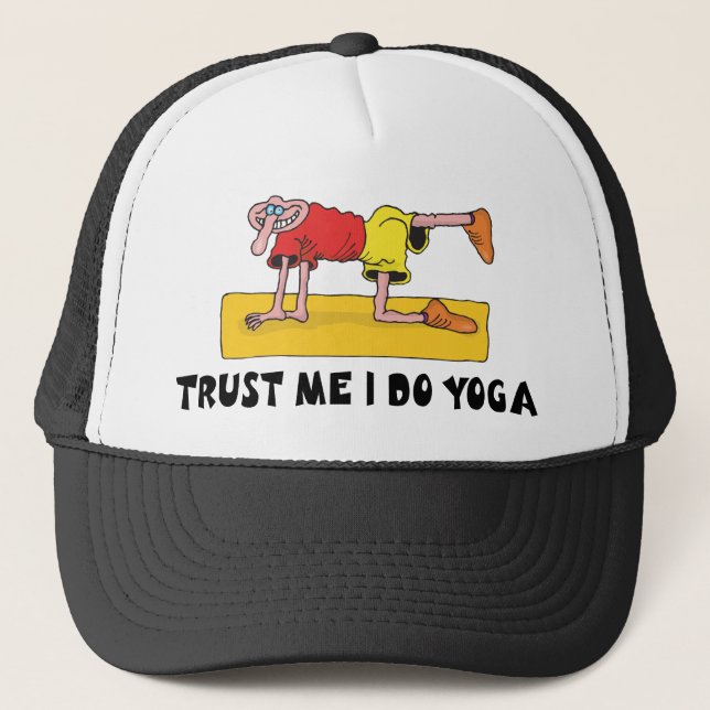 Casquette Yoga drôle (Devant)