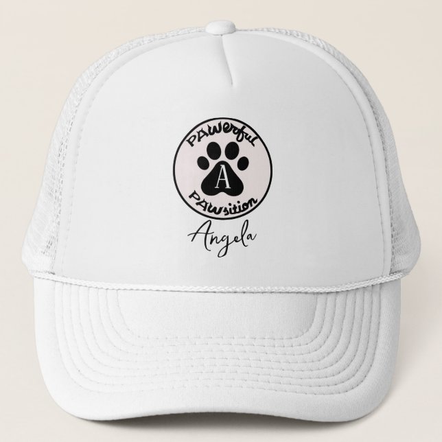 Casquette Yoga Stretching Cat Puissant Position (Devant)