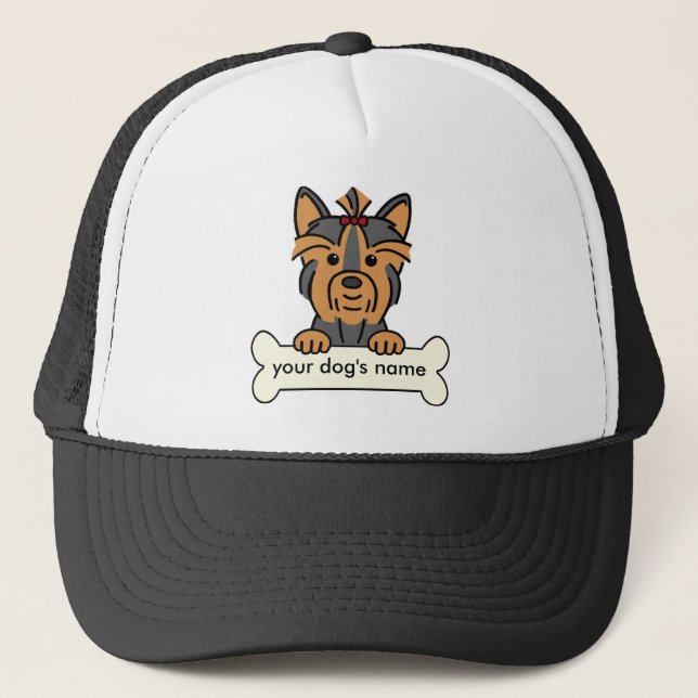 Casquette Yorkie personnalisé (Devant)