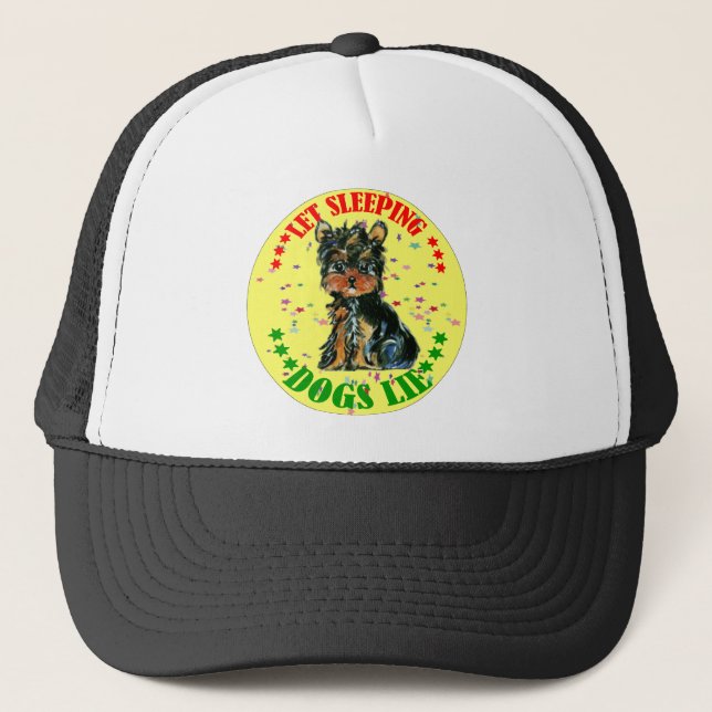 CASQUETTE YORKIE POO (Devant)