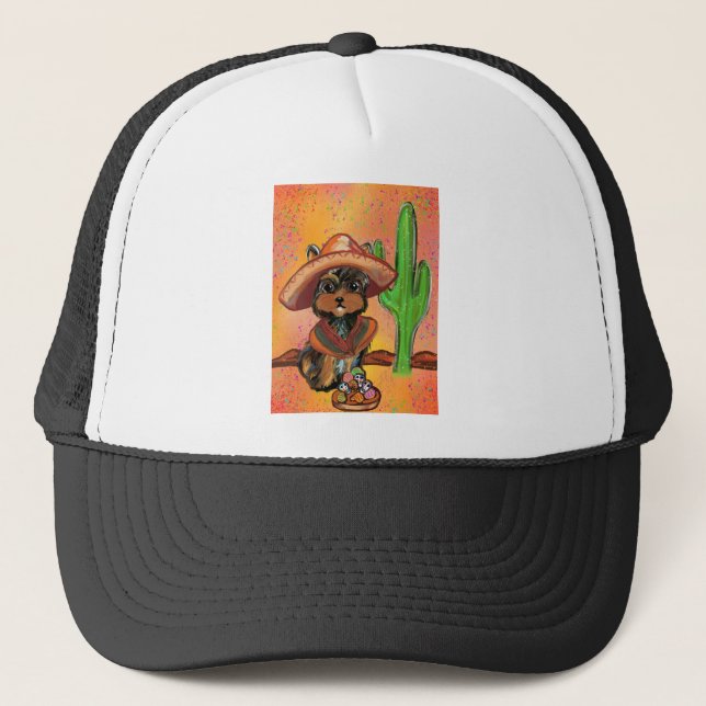 Casquette Yorkie poo mexique (Devant)