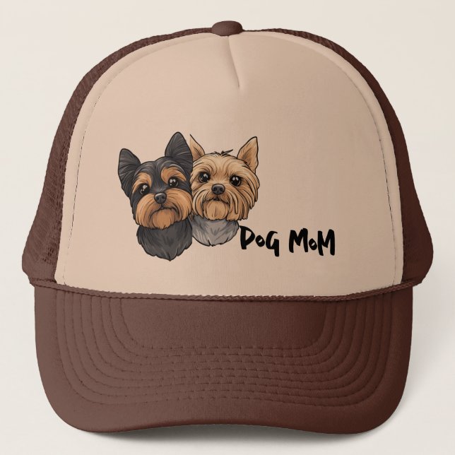 Casquette Yorkie Team Chien Maman (Devant)