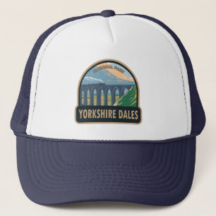 Casquette Yorkshire Dales National Park Angleterre Vintage