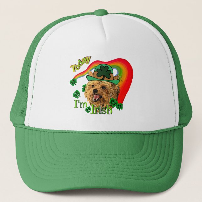 Casquette Yorkshire Terrier St patrick (Devant)