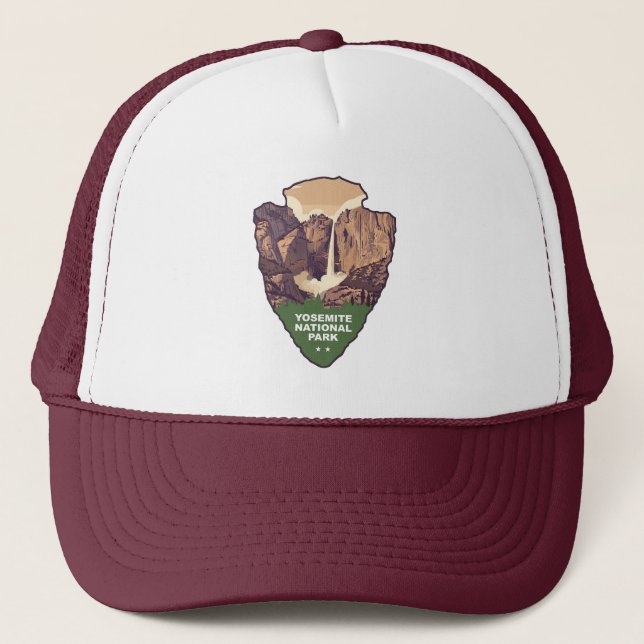 Casquette Yosemite National Park Bridalveil Fall Arrowhead (Devant)