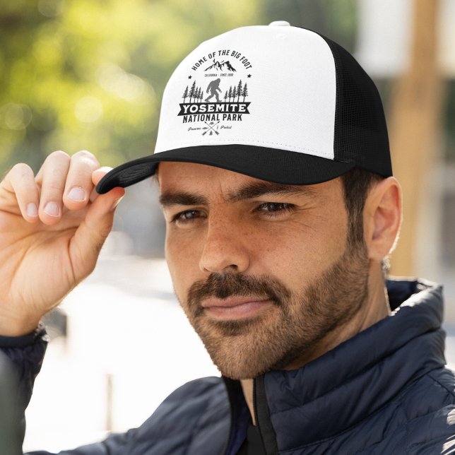 Casquette Yosemite National Park Home of the Big Foot (Créateur téléchargé)