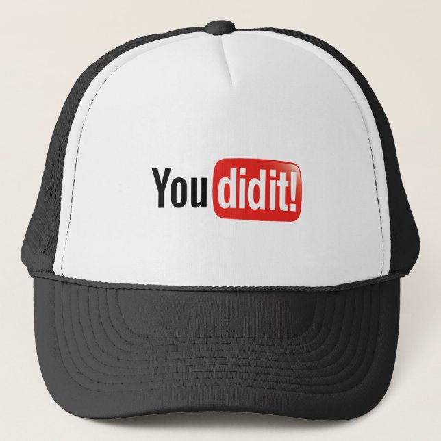 Casquette You did it! (Devant)