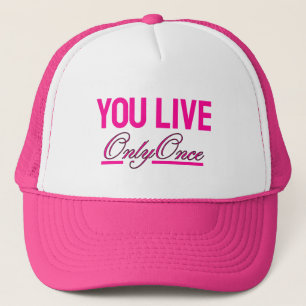 Casquette You Live Only Once - YOLO Trucker Inspir