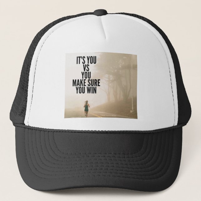 Casquette You vs YOU - Women's Workout Motivational (Devant)