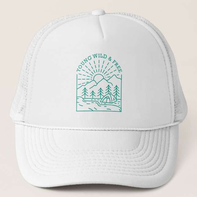 Casquette Young Wild Free (Devant)