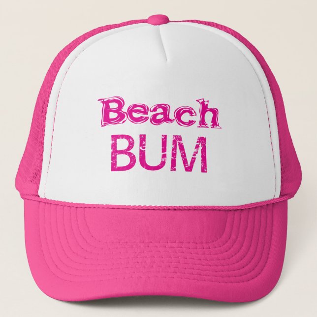 Casquette Zazzle Beach Bum Hat (Devant)