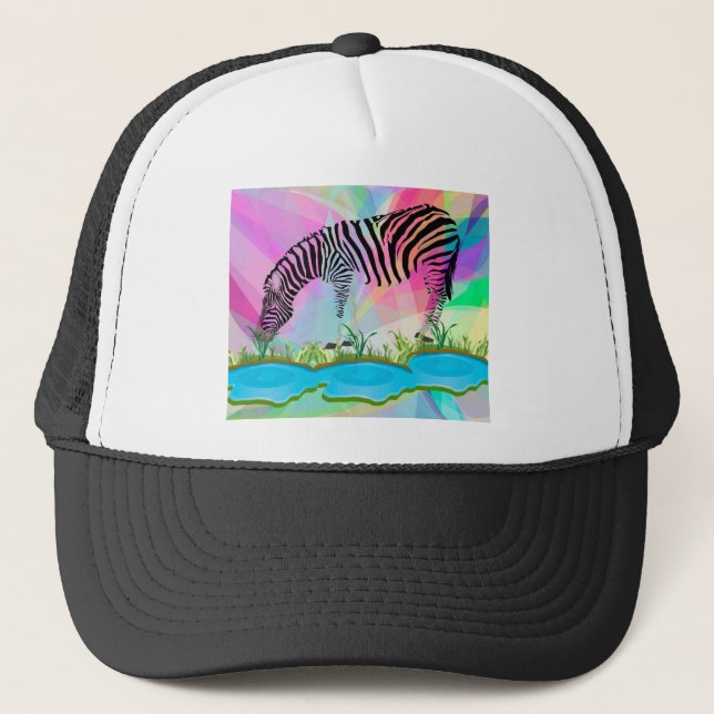 CASQUETTE ZEBRA 2 (Devant)