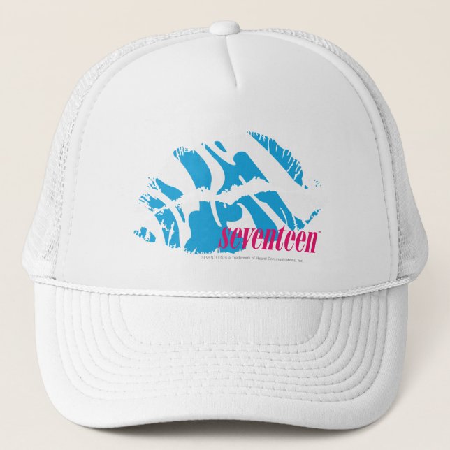 Casquette Zebra Aqua (Devant)