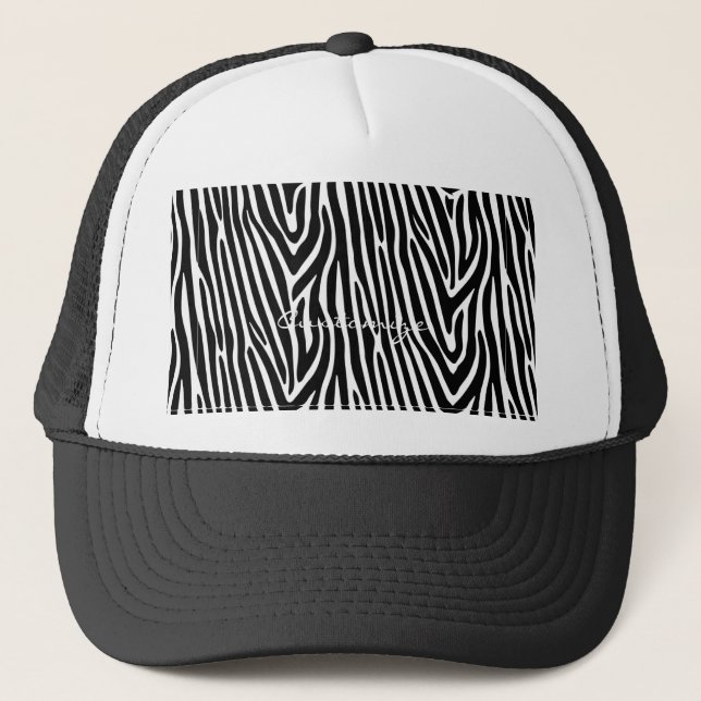 Casquette Zebra Stripes Motif Thunder_Cove (Devant)