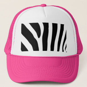 Casquette zèbre