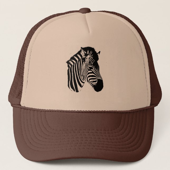 Casquette Zèbre (Devant)