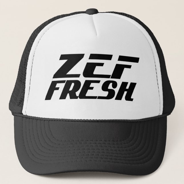 CASQUETTE ZEF FRAIS (Devant)