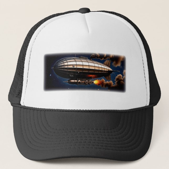 CASQUETTE ZEPPELIN SPATIAL (Devant)