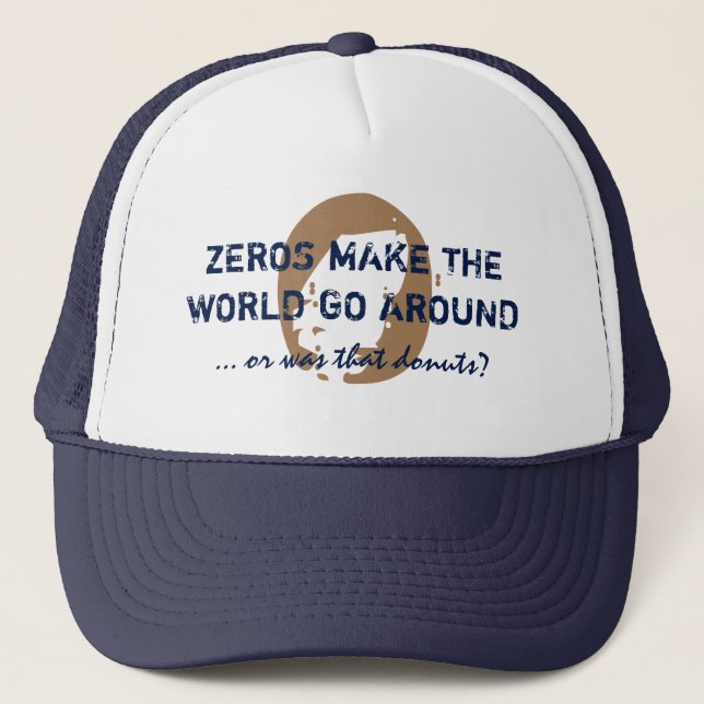 Casquette ZEROS et DONUTS (Devant)