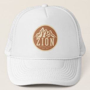 Casquette Zion National Park Utah USA Outdoors Retro