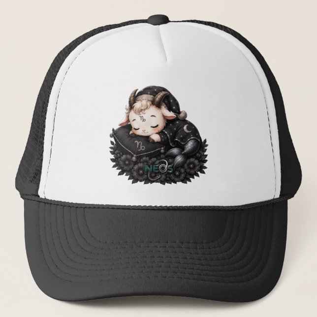 Casquette Zodiaque Kawaii Neos Capricorne (Devant)