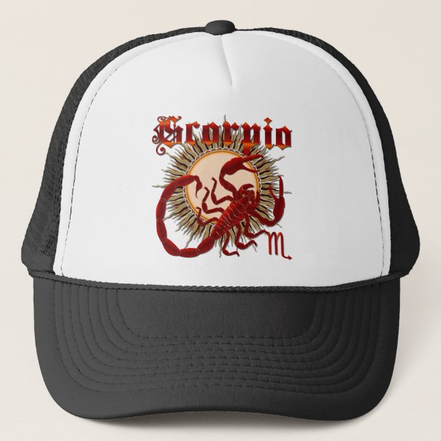 Casquette Zodiaque Scorpio-Design-1 (Devant)