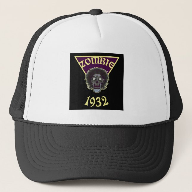 Casquette ZOMBIE 1932 Jaune violet (Devant)