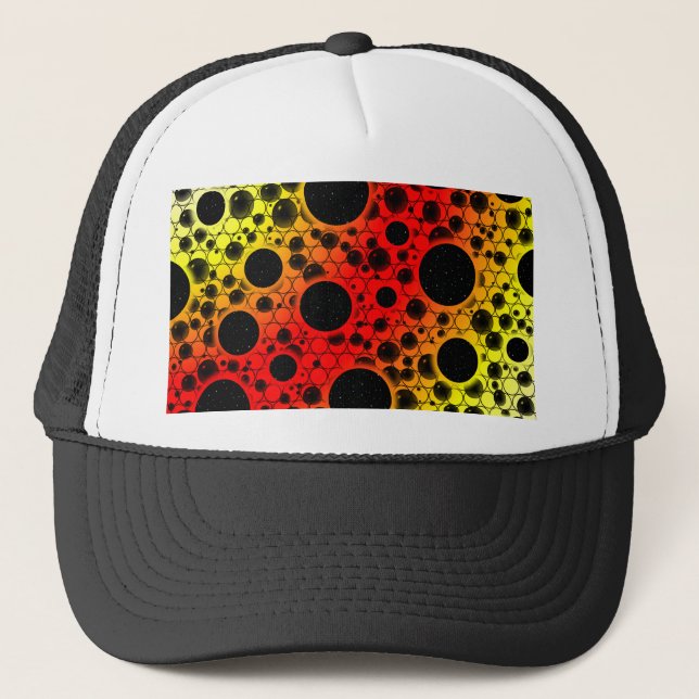Casquette Zones de bulles spatiales - WYR thermique (Devant)